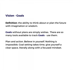 7 Vision - Goals